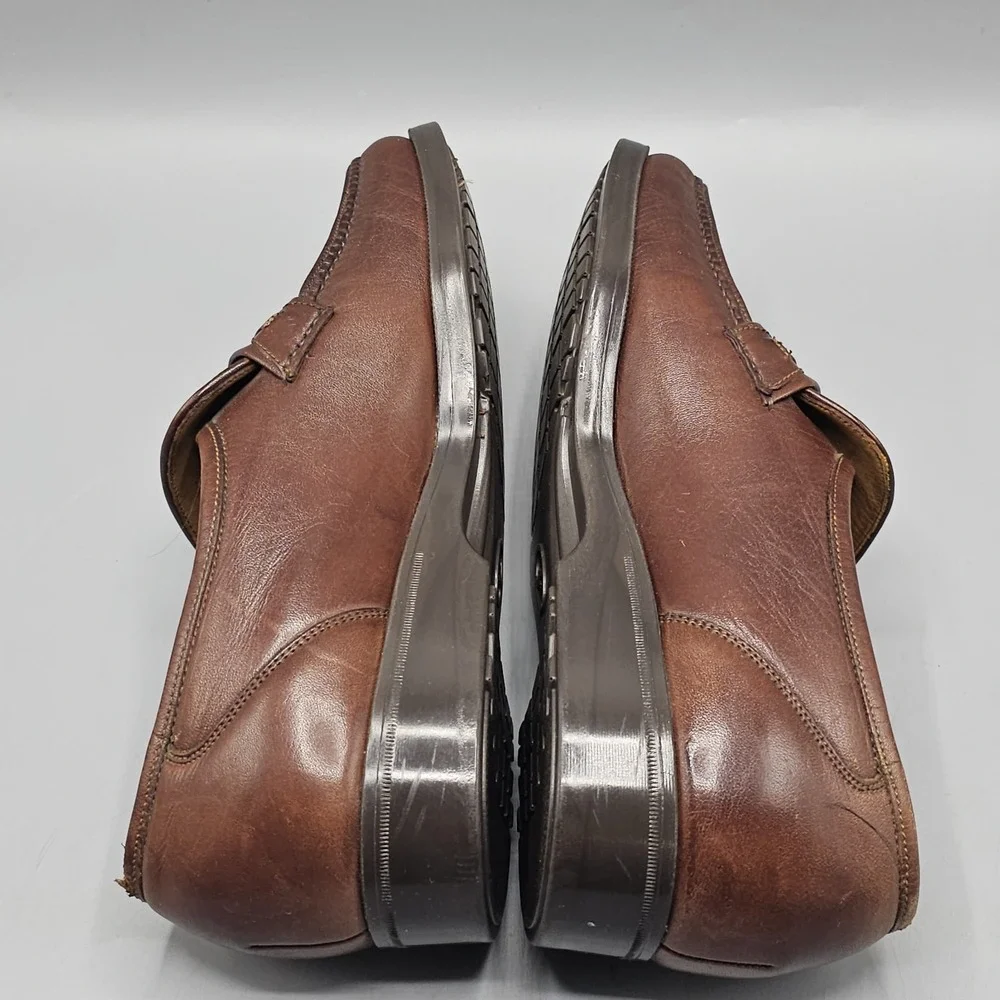 Florsheim Comfortech Kiltie Tassel Penny Loafers Leather Old Money Sz 9.5 D